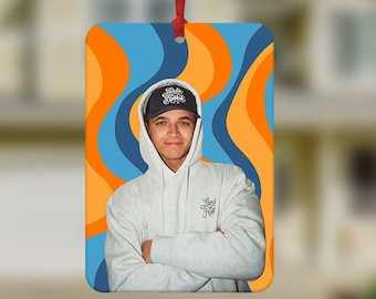 Lando Norris Car Air Freshener, Formula 1 Fan, McLaren F1, Fun Car Air Freshener, F1 Car Accessories, Gifts For her, Formula 1 Gifts