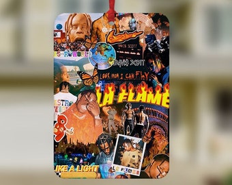 Travis Scott Car Air Freshener, Fun Car Air Freshener, Car Accessories, Astroworld Travis Scott Fan Gifts, Travis Scott Merch
