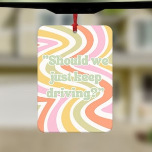 Harry Keep Driving Car Air Freshener, Car Air Freshener, Harry's House Gift, Car Accessories , HS fan gifts, TPWK, HSLOT