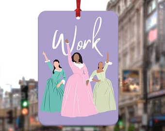 Désodorisant comédie musicale, Hamilton la comédie musicale, Schuyler Sisters, Désodorisant voiture drôle, Cadeau pour amoureux de la musique, Comédies musicales de Broadway