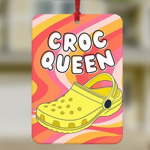 Croc Meme Car Air Freshener If You Ain't Crocin' You Etsy UK