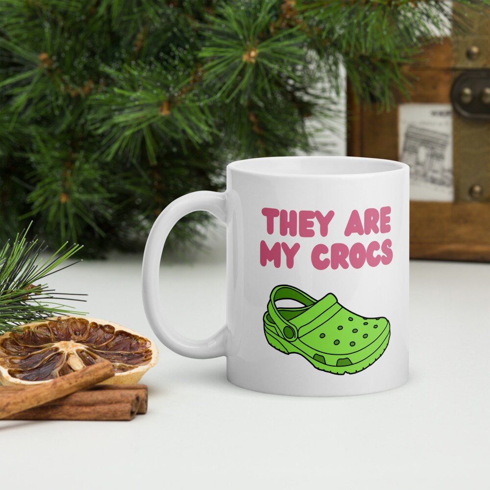 What are you doing in my Shrek Crocs  Coffee Mug for Sale by