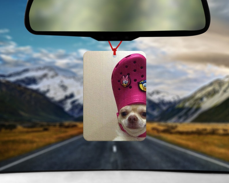 Croc Dog Meme Car Air Freshener Funny Car Air Freshener Etsy UK