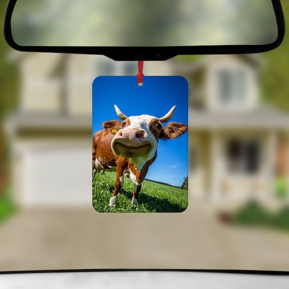 Lustige Kuh Auto Lufterfrischer, Lustiges Kuh Geschenk, Lustiger