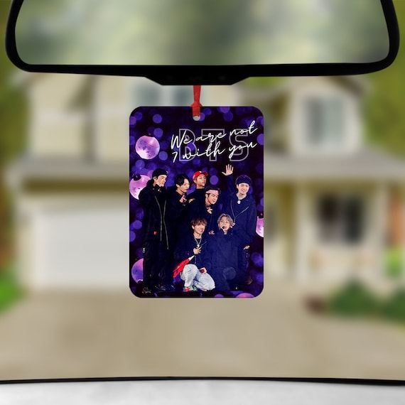 BTS Car Air Freshener, We are not 7 with you, I Purple you BTS Car  Accessories, New Driver Gift, Kpop Band, BTS Fan Gifts, bts Army, Kawaii