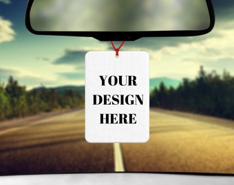 Custom Car Air Freshener- Personalised Air Freshener - Fun Car Air Freshener - Car Accessories - Car Scent - Personalised gifts