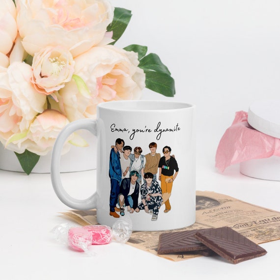 Personalised BTS Dynamite Mug Bangtan BTS Army Gift Kawaii Gift