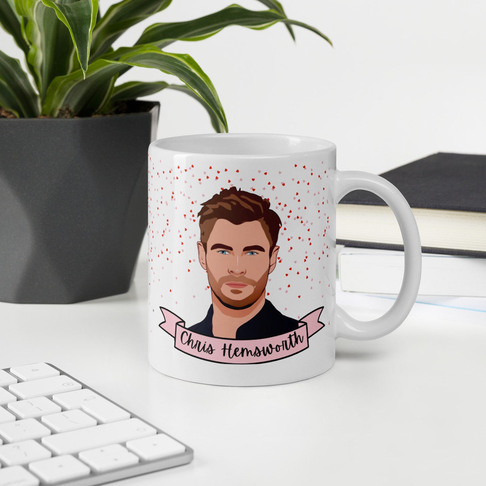Chris Hemsworth Mug Chris Hemsworth Fan Gifts Chris Etsy UK