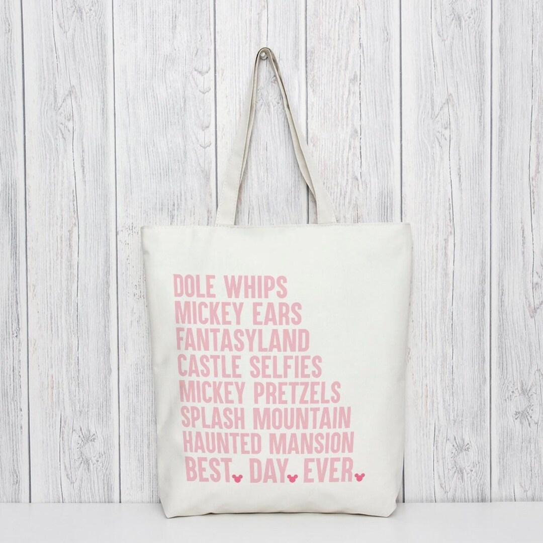 Best Day Ever Tote Bag Magic Castle Tote Bag Eco Reuseable Etsy