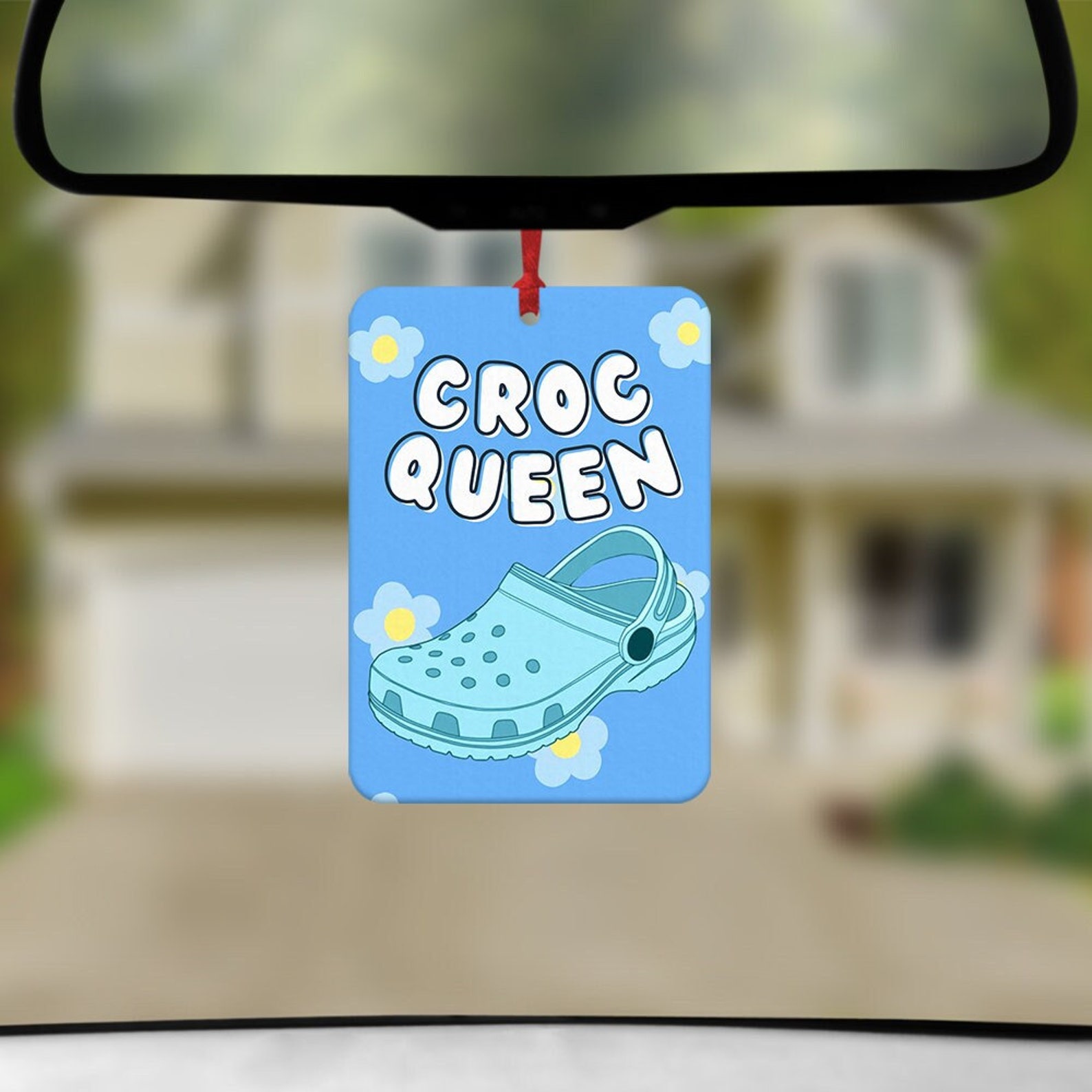 Croc Queen Car Air Freshener Funny Car Air Freshener Funny Etsy UK