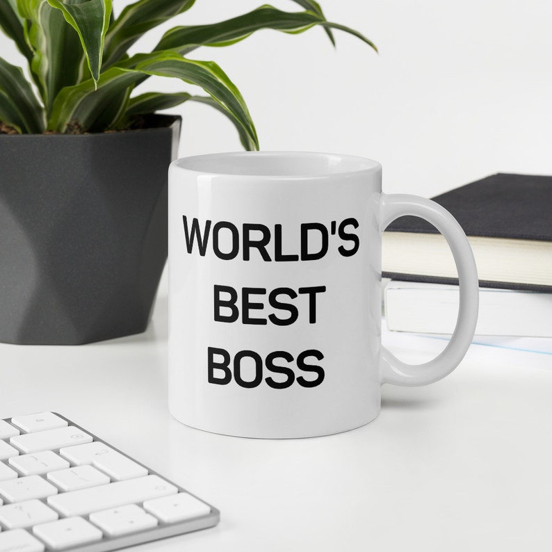 World's Best Boss Mug Funny Coffee Mug Printed Both Etsy