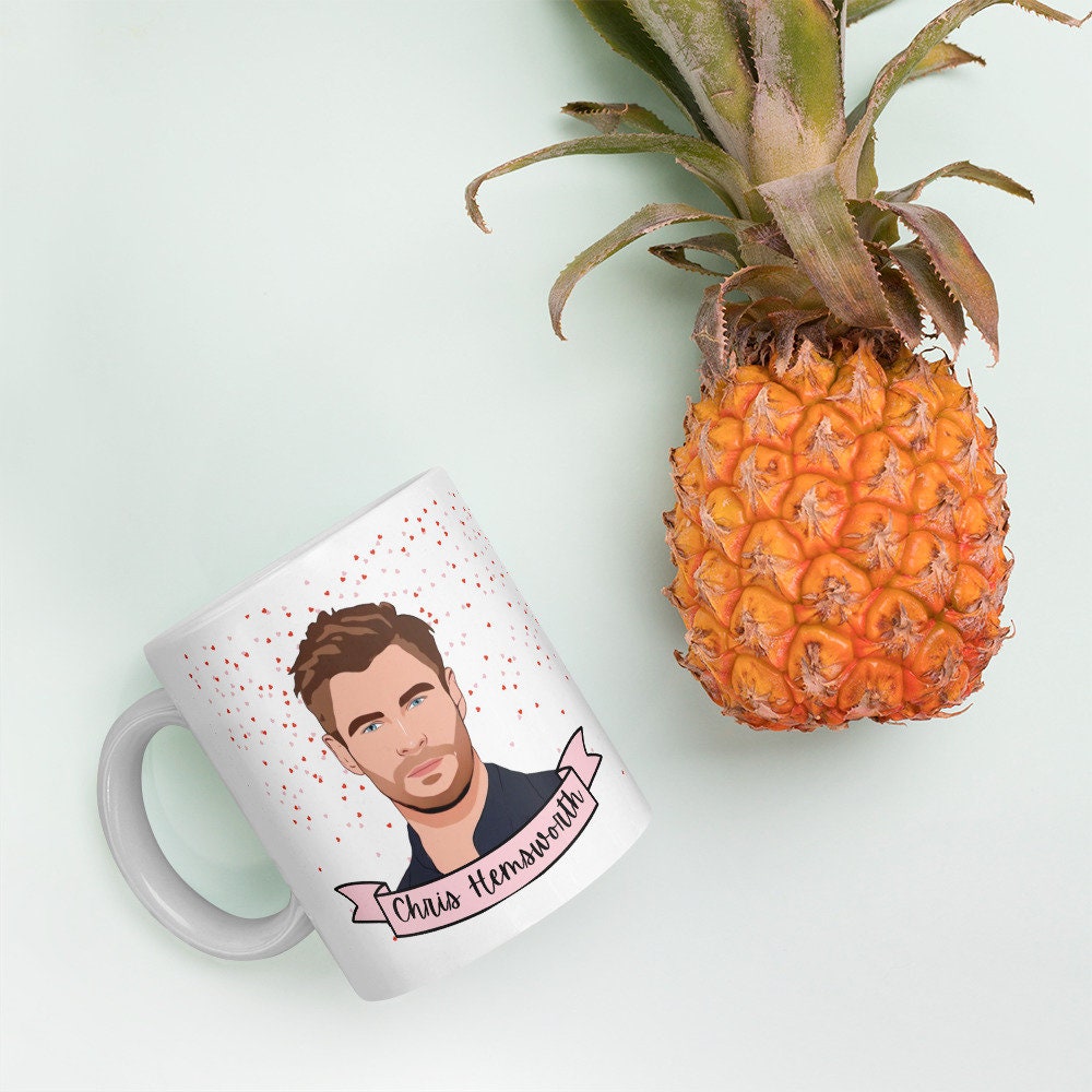 Chris Hemsworth Mug Chris Hemsworth Fan Gifts Chris Etsy UK