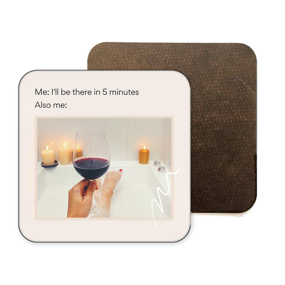 Wine meme coaster, Wine lover gift, Gifts for friend, Fun drinks coaster,  Cute Office Decor, Girlfriend gift, Valentines day, Wine Gift