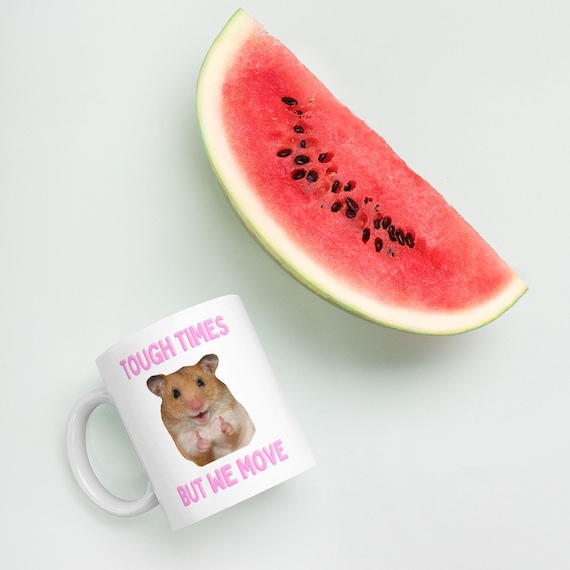 Professional Yapper Mug Sad Hamster Mug Yap TikTok Meme Cute Coffee Y2k Mug Viral Meme Mug Funny Viral Meme Funny Meme Trend Seen on Tiktok