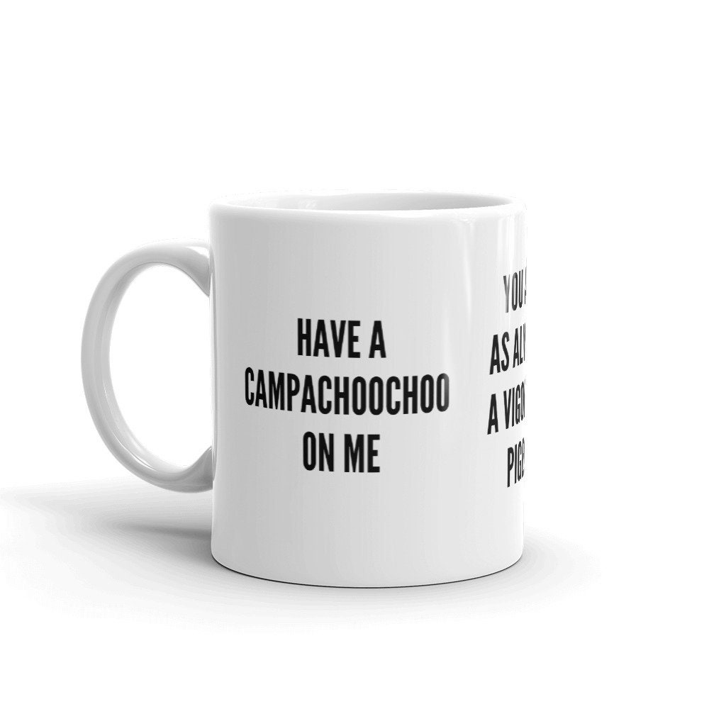 Bob Mortimer Mug - Bob Mortimer Train Guy - Isolation Inspiration Station - Have a campachoochoo on me