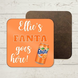 Personalised Coaster, Custom Name gift, Funny Coaster, Custom Gifts, Coaster Drinks Mat, Gifts for her, Gifts for him, Stocking Filler