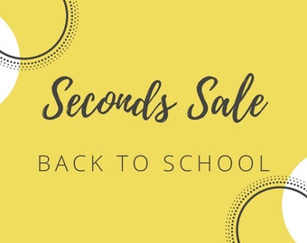 Back to School Seconds Sale Enamel Pins
