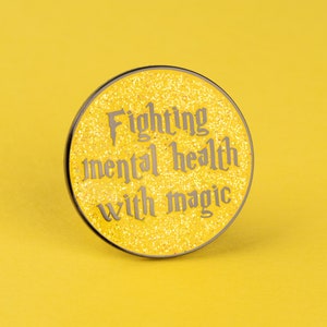 Fighting Enamel Pin