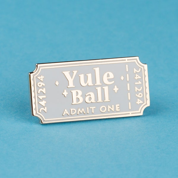 Broche en émail Yule Ball Ticket