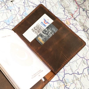 Personalized Full Grain Leather Passport Carry Case, Leather Passport Wallet, Engraved Traveller Gift, Christmas Gift