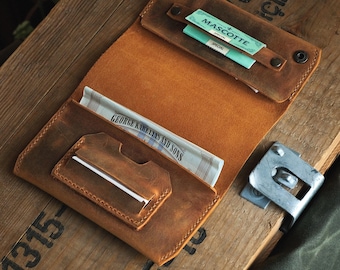 Personalisierter Leder Tabakbeutel, Tabaktasche aus Leder mit Gravur, Geschenk für Raucher