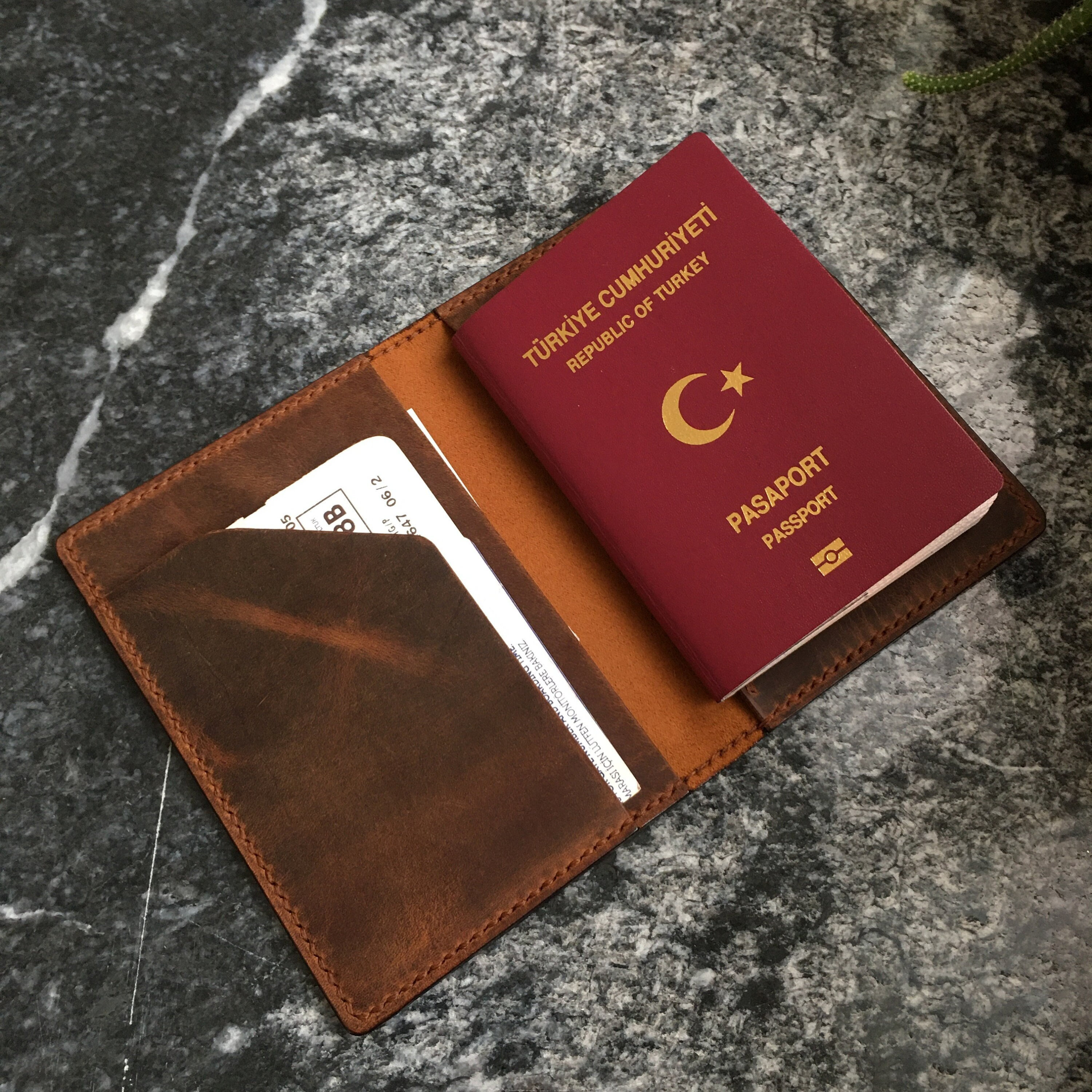 luxury passport cover