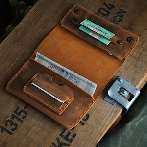 Porta tabacco in pelle personalizzato, porta tabacco pieno fiore, porta tabacco da rollare, porta tabacco in pelle da 50 g, regalo per la festa del papà inciso