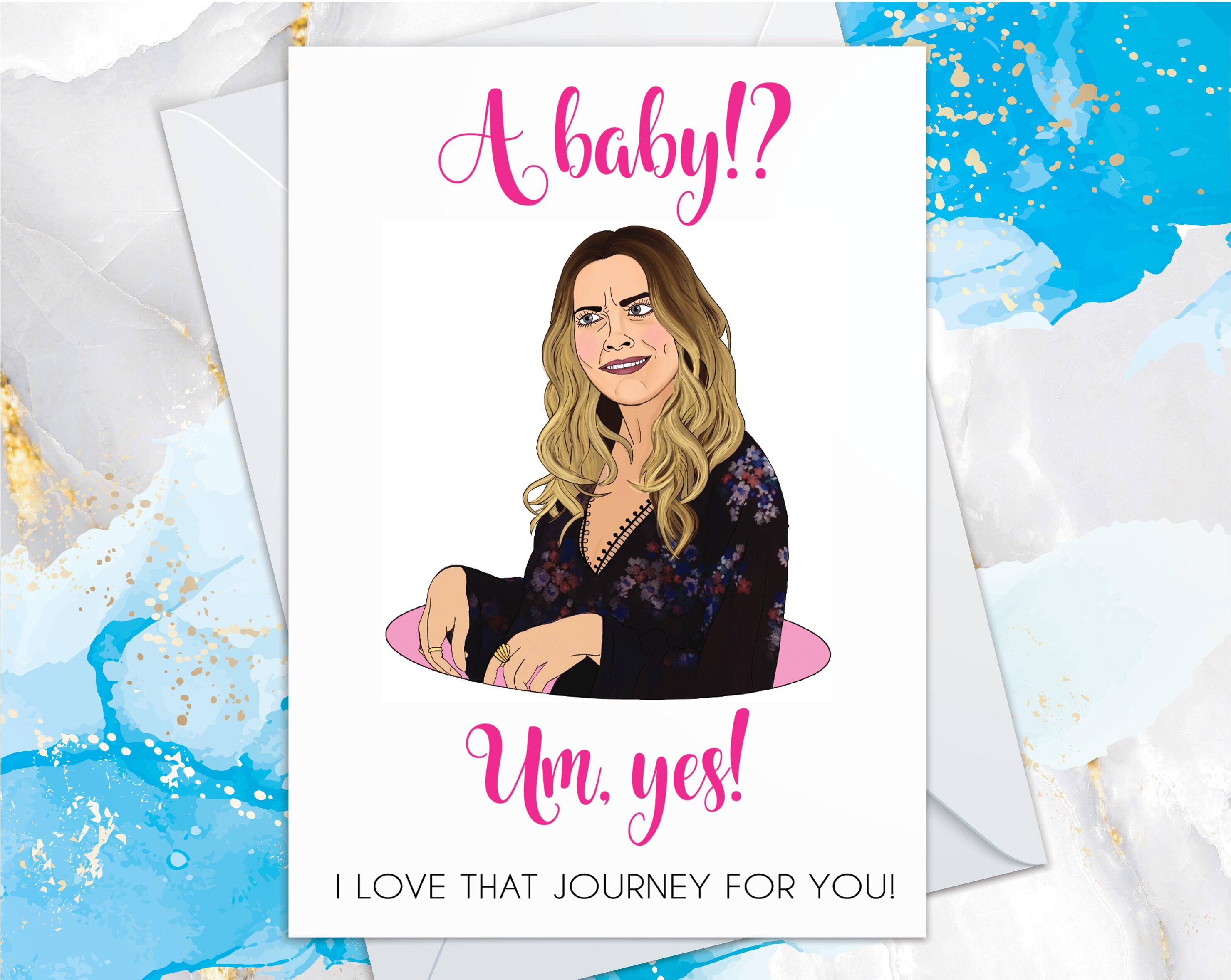 Funny Pregnancy Card Funny Expecting Card Funny Etsy