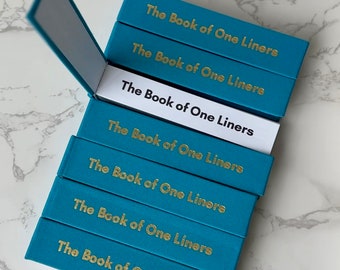 The Book of One Liners: Compact Wisdom to Live By