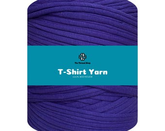 Grape - Thread Shop T-Shirt Yarn 100% Recycled, Fast Delivery