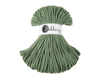 Eucalyptus 5mm Braided Cotton Cord for Macramé, Crochet, Weaving (100m)