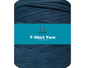 Peacock Blue - Thread Shop T-Shirt Yarn 100% Recycled, Fast Delivery