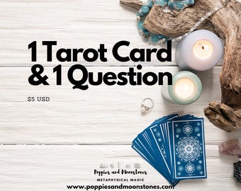 1 Tarot Card and 1 Pendulum Question Reading