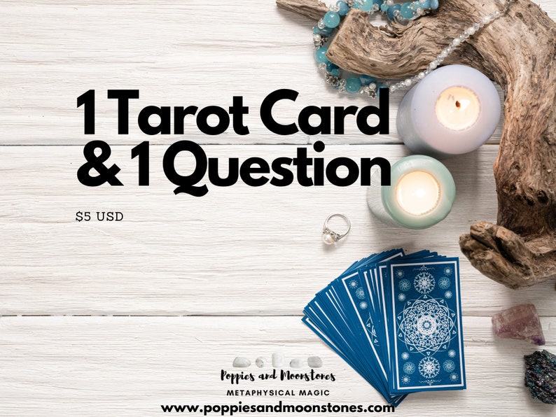 1 Tarot Card and 1 Pendulum Question Reading image 1