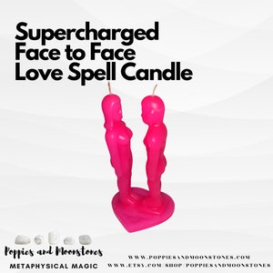 Face to Face Love Spell Candle