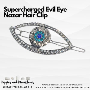 Supercharged Evil Eye Nazar Hair Clip