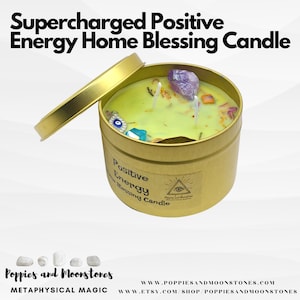 Supercharged Positive Energy Home Blessing Candle