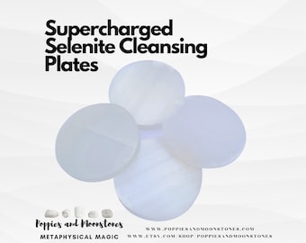 Supercharged Selenite Cleansing Plate