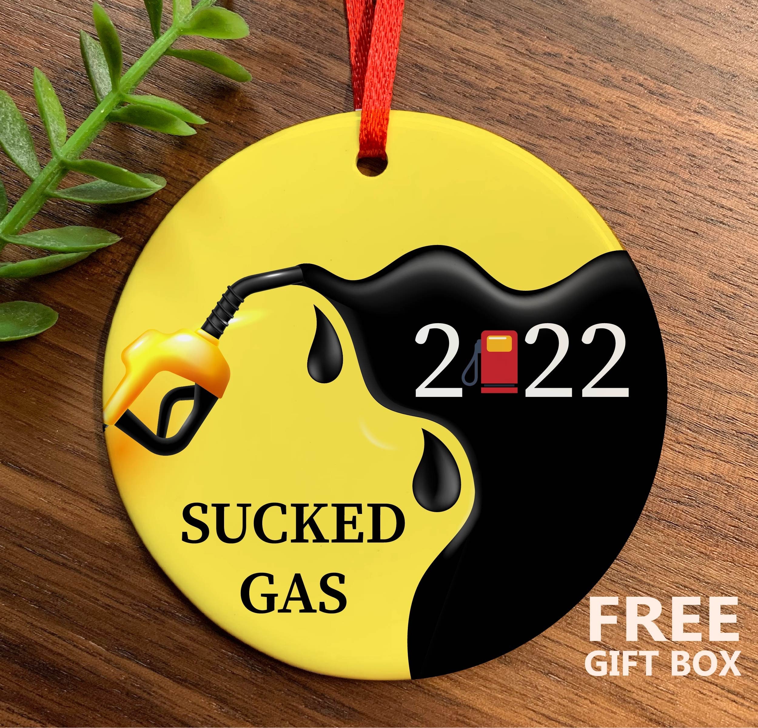 2022 Ornament 2022 Gifts Gas Christmas Ornament 2022 Funny Etsy