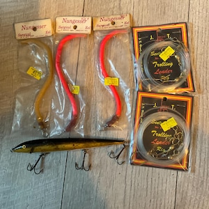 Vintage Assortment of Fishing Product