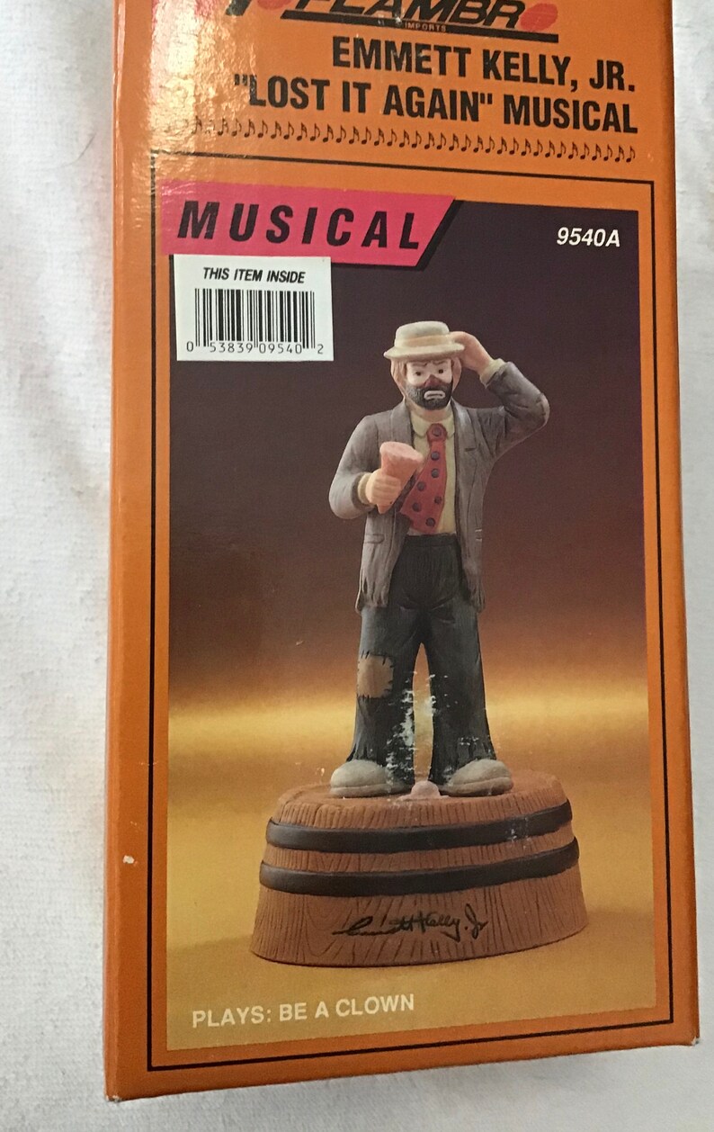 Emmett Kelly Jr Lost it Again Musical