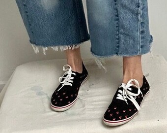 Rare 70s embroidered Vans