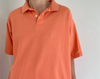 Classic 90s LL Bean polo in Orange