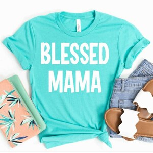 Gesegnete Mama Svg, Mama Svg, gesegnet Epng, Cricut geschnitten Dateien, Silhouette Svg