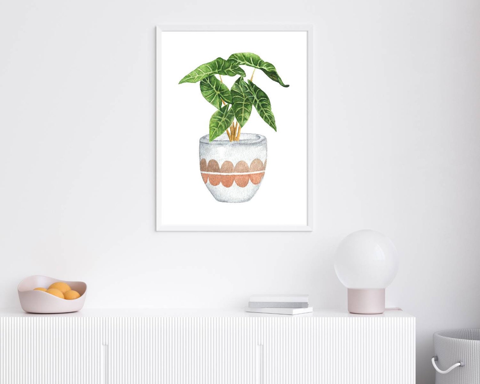 GREENERY WALL ART Plants Wall Hanging Printable Digital Poster Art