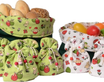 Easter edition 2024 - consisting of selectable modules such as bread basket sets, egg warmers or gift baskets in Easter design