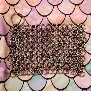 Cast Iron Pan Stainless Steel Scrubber