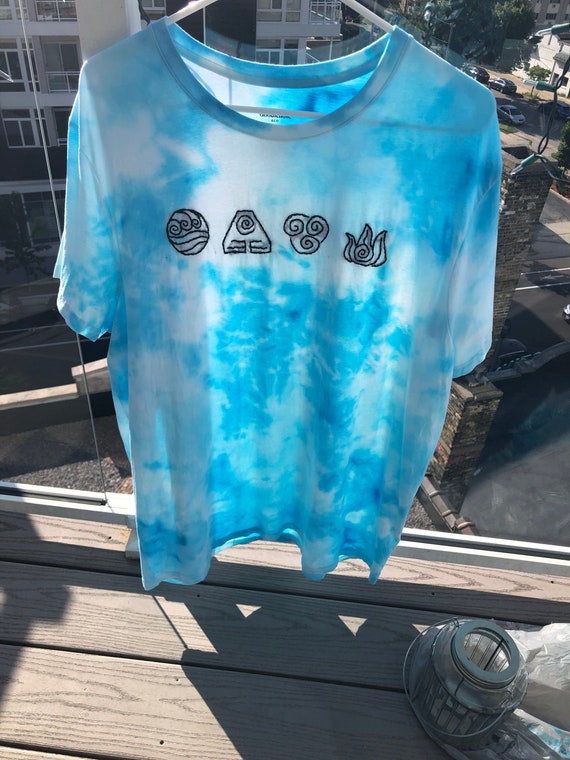 avatar tie dye shirt