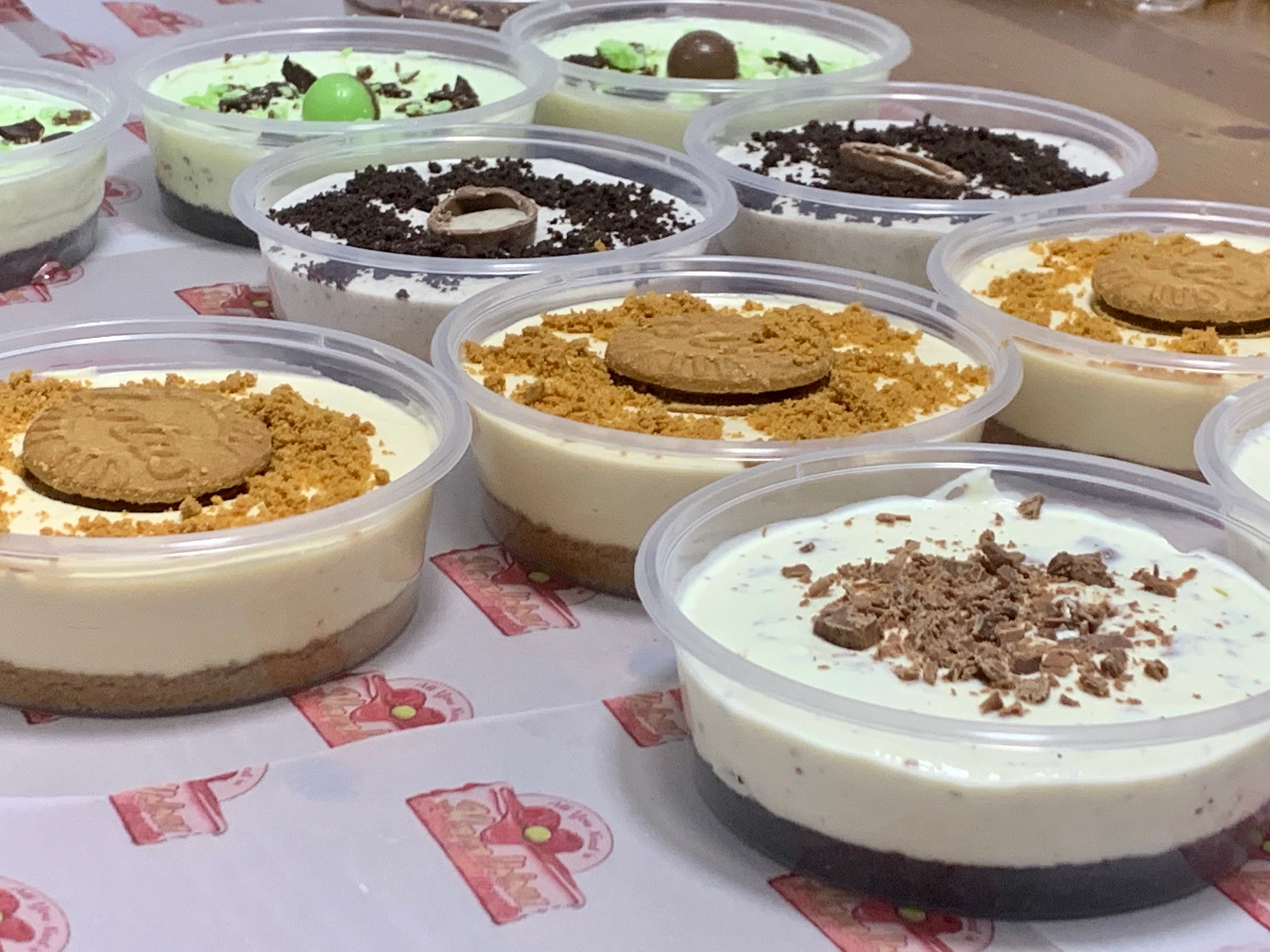 No baked Cheesecake tubs x5 get 1 FREE 250ml each For all Etsy