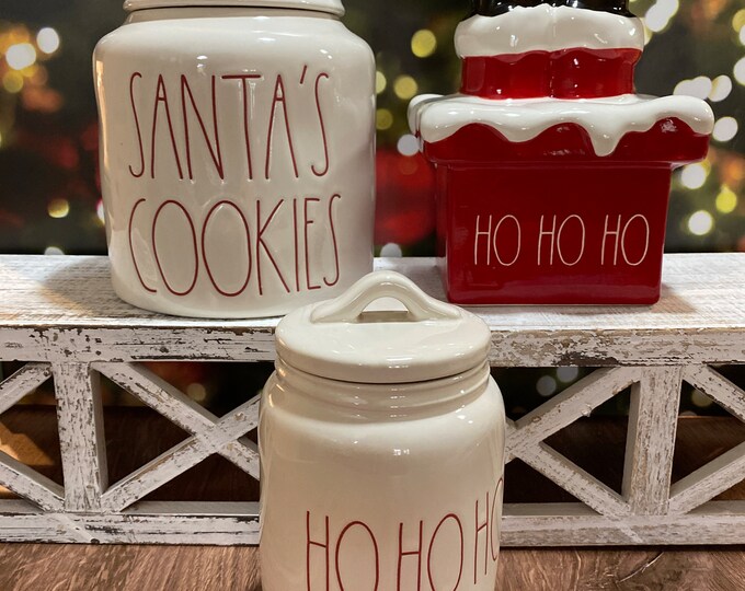 Assorted Rae Dunn Christmas Decor & Canisters Rae Dunn Authentic